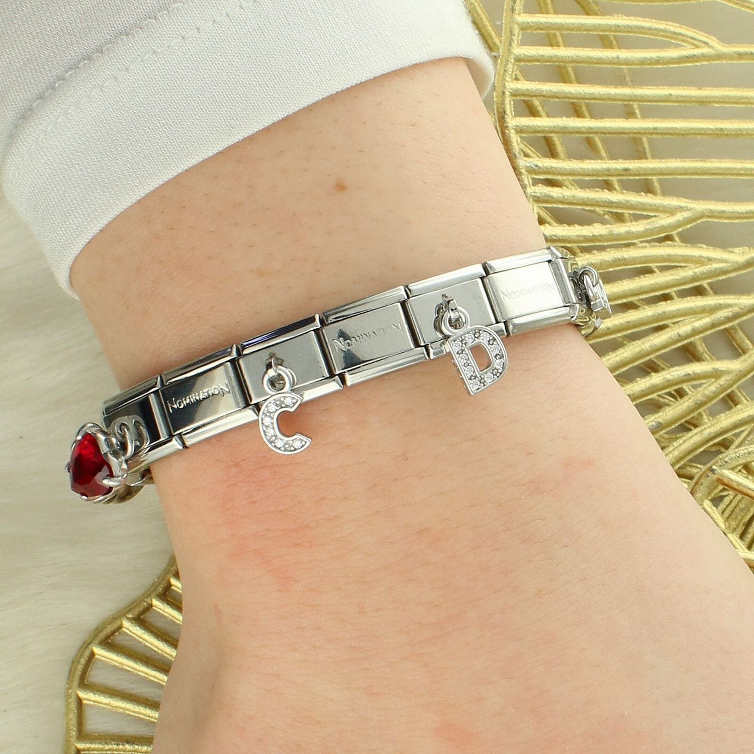 Nomination Charms Wisząca Literka D z Cyrkoniami 33181804  Oryginalny Charms do Bransoletki.jpg